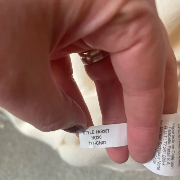 J. Crew cashmere turtleneck EUC. Size M. ivory/cream - Picture 5 of 7